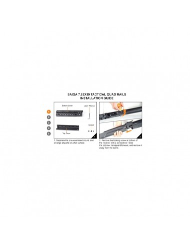 Handguard for Saiga 7,62x39 - UTG...