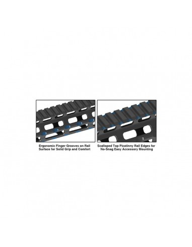 Guardamanos 13" Free Float Super Slim...