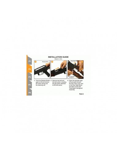 Hand guard for Yugo M70 - UTG LEAPERS