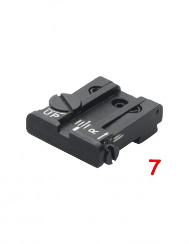 LPA rear sight for Glock 17, 18, 19,...