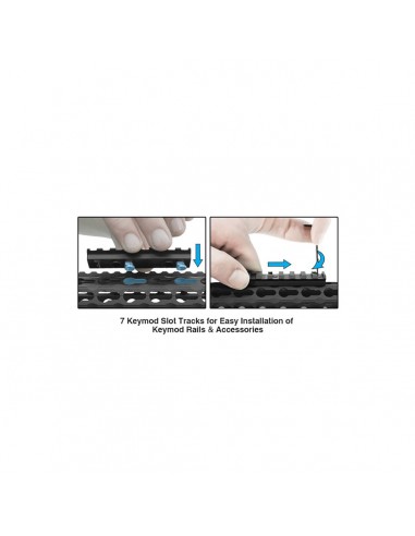 Guardamano Rail da 15" per AR10 Free...