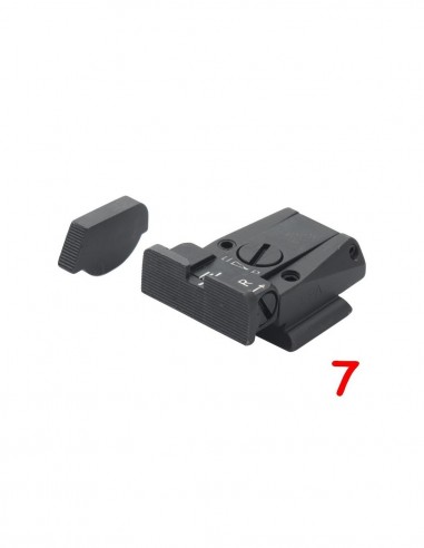 LPA sight set for Ruger P85, P89