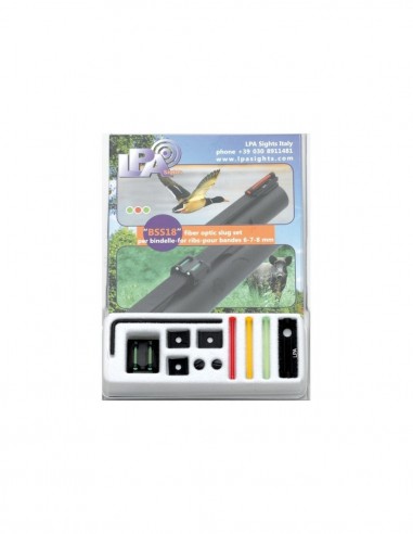 LPA Fiber optic sight set slug riflle
