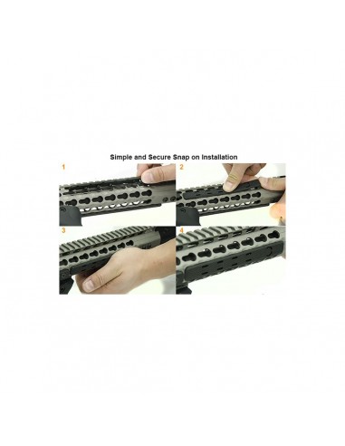Cover for Rail Keymod length 5,5" -...