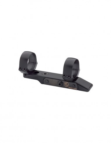 Simple Black Fixed Mount with rings -...
