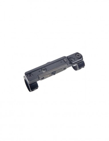 Simple Black Fixed Mount with rings -...