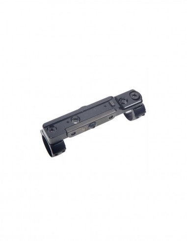 Simple Black Fixed Mount with rings -...