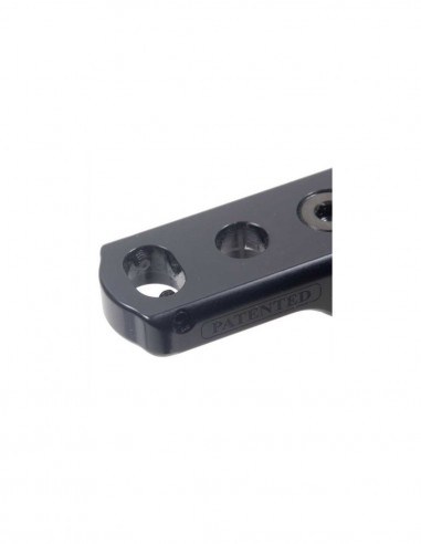 Simple Black Fixed Mount with rings -...