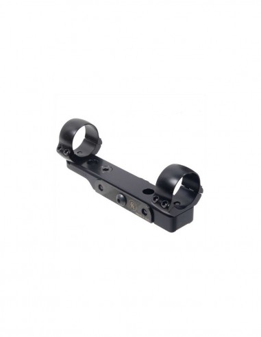 Simple Black Fixed Mount with rings -...
