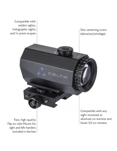 Lupa Hornet 3x - DELTA OPTICAL