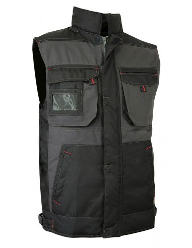 Gilet Multitasche Imbottito Sable - LMA