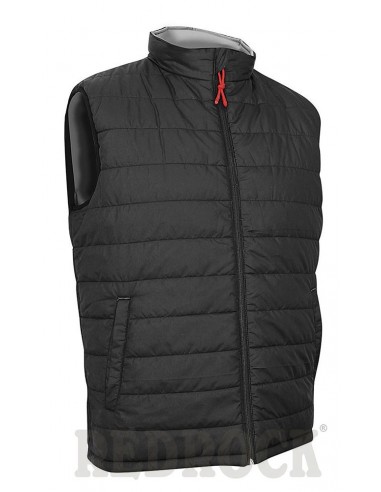 Chaleco rebelde reversible negro y...