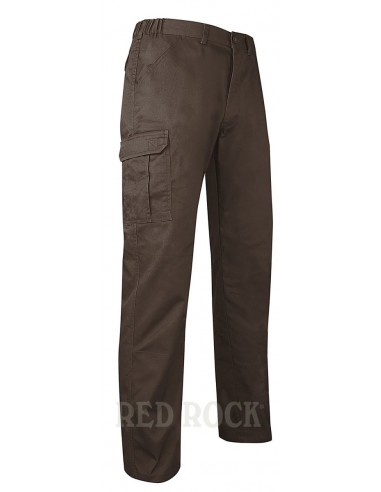 Pantalón Daim Marrón Sin Forro - LMA