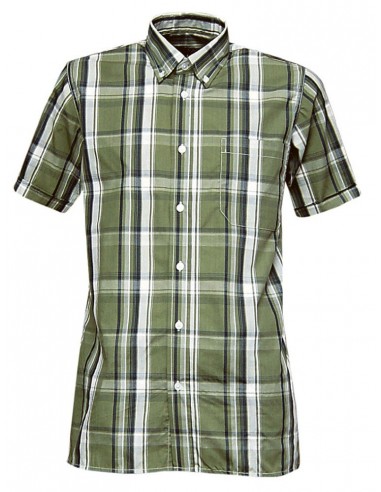 Camicia M/M Quadro Verde Luciole - LMA