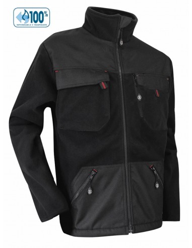 Beton Black Fleece Jacket - LMA