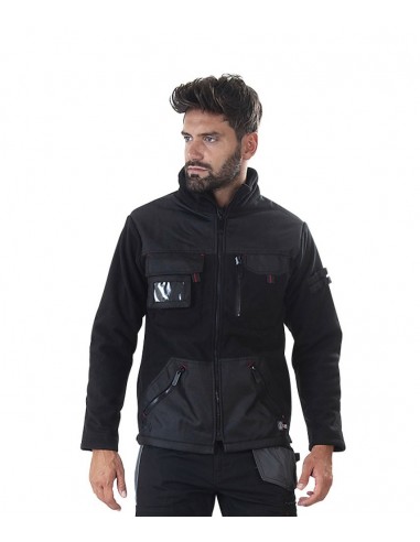 Beton Black Fleece Jacket - LMA