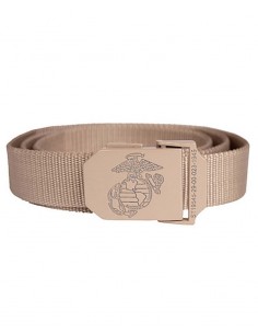 Cinturón Usmc Beige - MIL-TEC