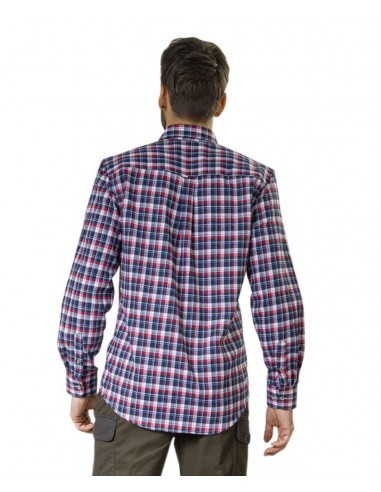 Castor Red Flannel Shirt - PERCUSSION