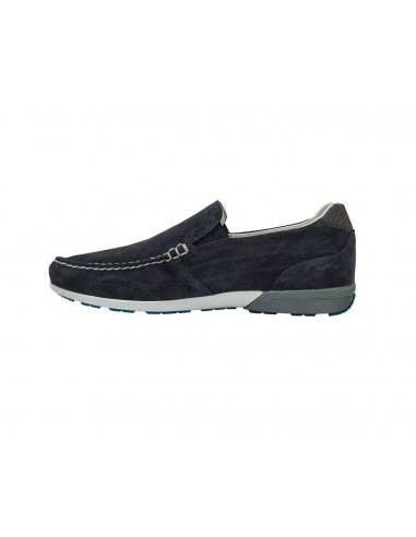 Mocassin Aéré Bleu Lemin - RED ROCK