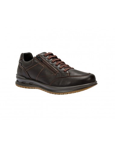 Zapato Touch Marrón Oscuro Con Suela...