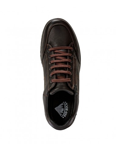 Zapato Touch Marrón Oscuro Con Suela...