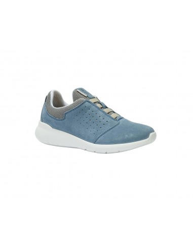Women's Shoe Light Blue Memory Suede...