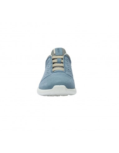 Women's Shoe Light Blue Memory Suede...