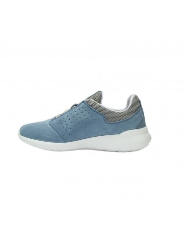 Women's Shoe Light Blue Memory Suede...