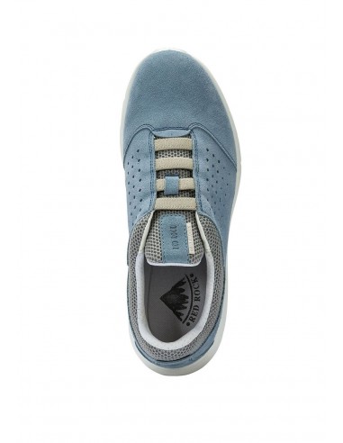 Women's Shoe Light Blue Memory Suede...