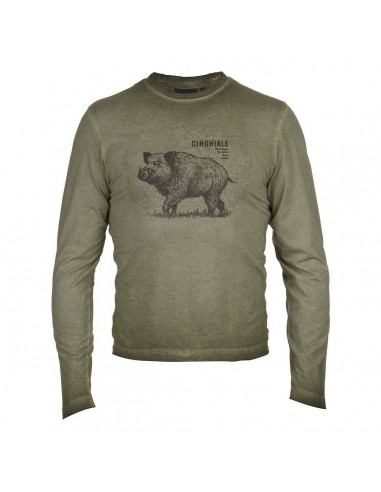 Camiseta Boar Manga Larga Algodón...