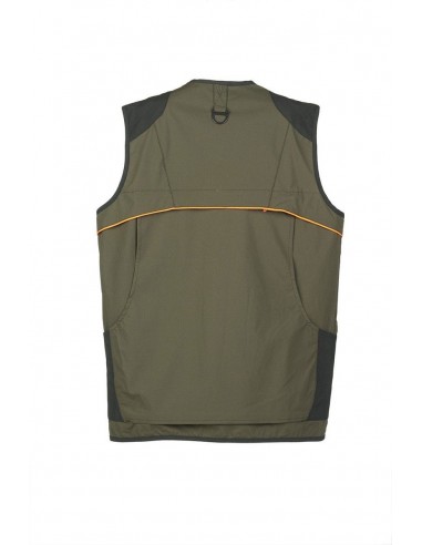 Chaleco Cazador Stretch Verde/Naranja...