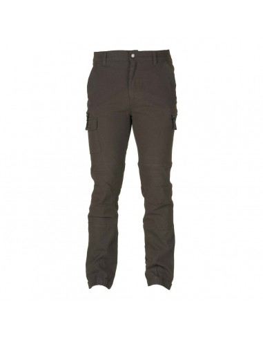 Pantalone Canvas Elasticizzato Verde...