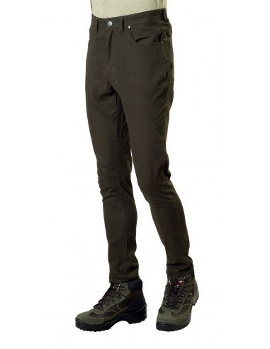 Pantalone Casual Verde Cotone...
