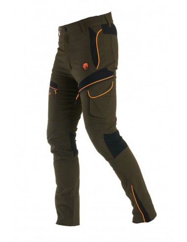 Green/Orange Tofane Stretch Trousers...