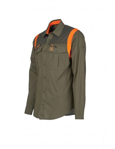 Camicia Elasticizzata Verde Valley -...