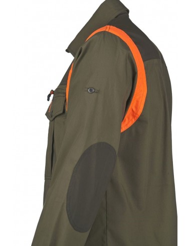 Chemise stretch verte Valley - UNIVERS