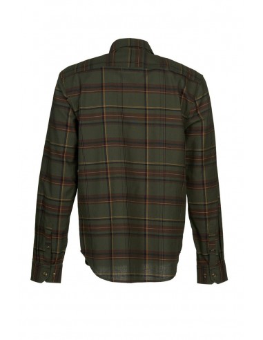 Green Lightweight Cotton Lumber Plaid...