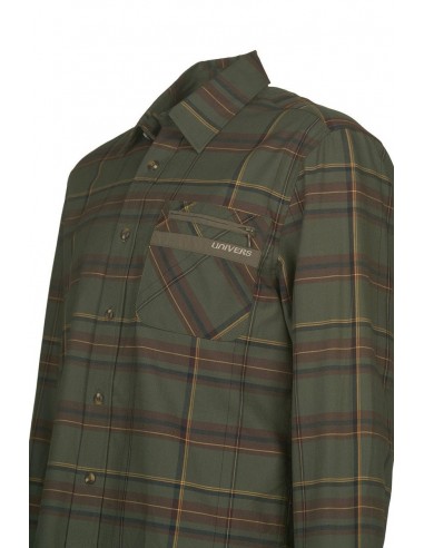 Green Lightweight Cotton Lumber Plaid...