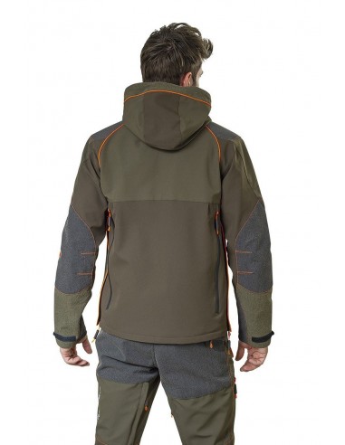 Chaqueta de caza impermeable de...