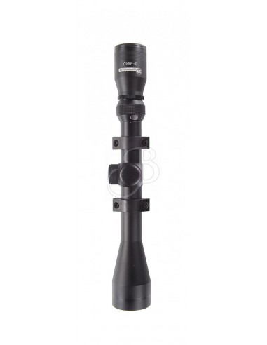 3-9x40 Ret.mil-dot scope with mount -...