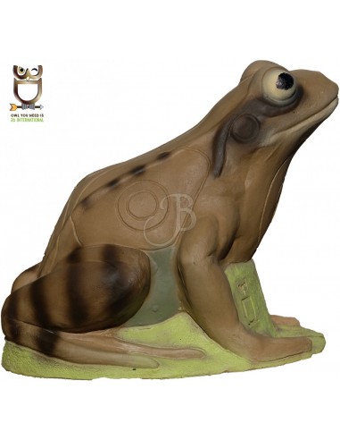 Brown Frog 3d Silhouette - 3DI