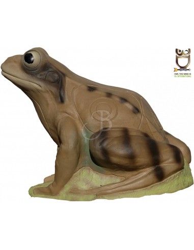 Brown Frog 3d Silhouette - 3DI