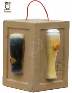 3d Silhouette Pint Of Beer...