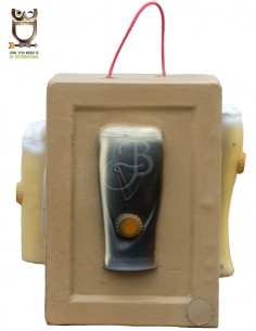 3d silueta pinta de cerveza... 2
