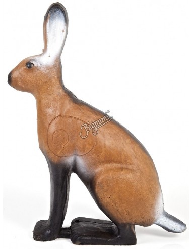 3d Silhouette Rabbit Sitting - A.A.