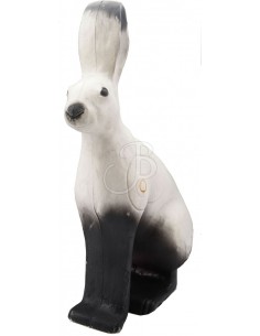 Snow Rabbit 3d Silhouette -...
