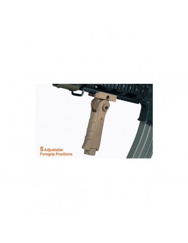 AR15 AMBIDEXTRE DARK EARTH GRIP -...