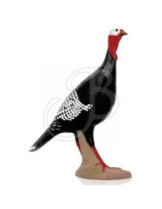 Alert Turkey 3d silhouette...