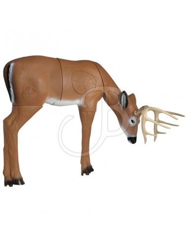 Medium Deer Browsing Silhouette -...