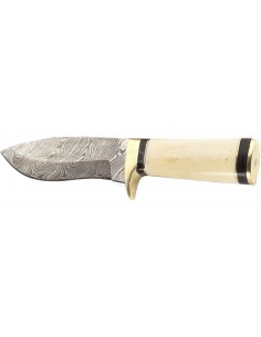 Damascus Hunter Knife In...